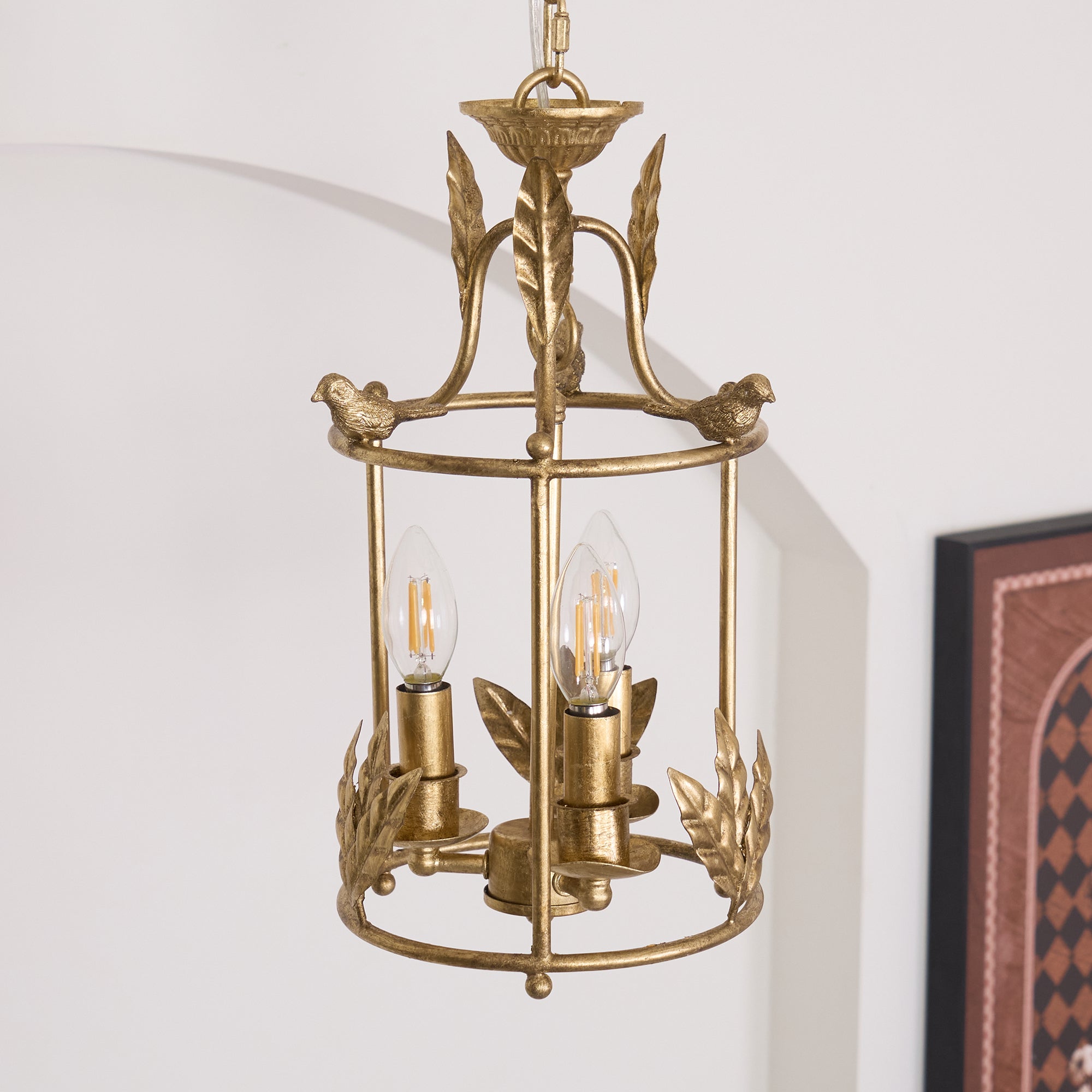 Sova Lantern Pendant Lamp Baroque Style | ventumra