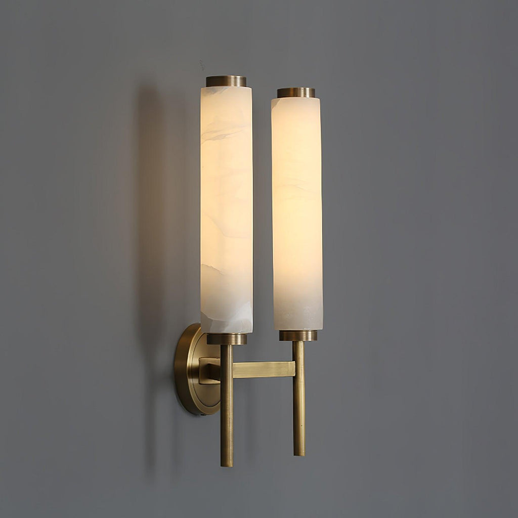 Jern Art Deco Alabaster Wall Lamp | ventumra