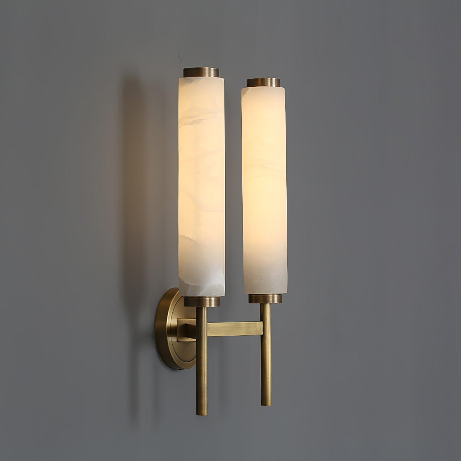 Jern Art Deco Alabaster Wall Lamp | ventumra