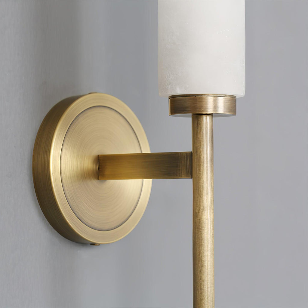 Jern Art Deco Alabaster Wall Lamp | ventumra