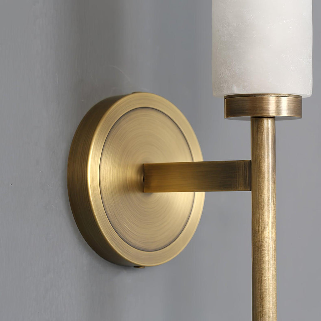Jern Art Deco Alabaster Wall Lamp | ventumra