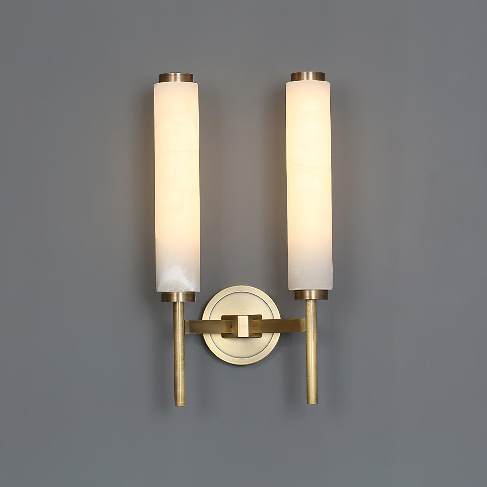 Jern Art Deco Alabaster Wall Lamp | ventumra