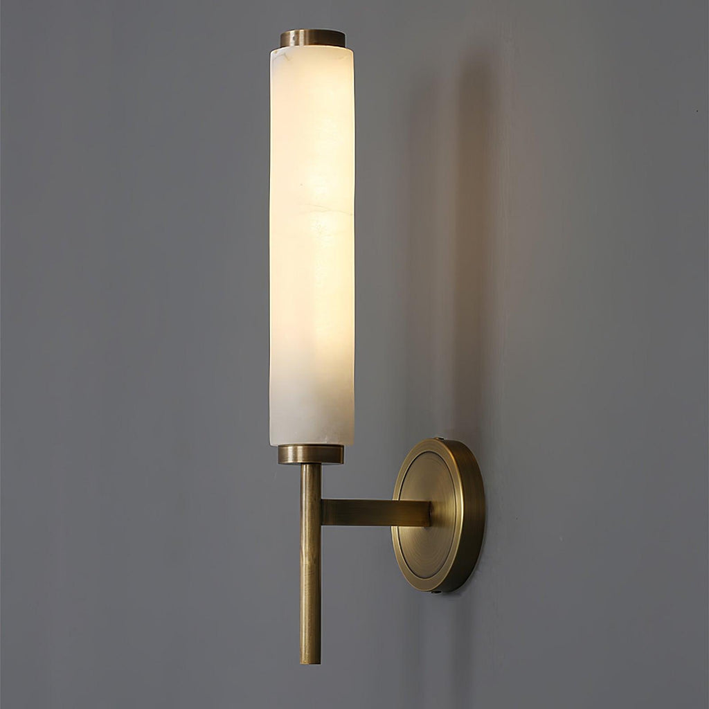 Jern Art Deco Alabaster Wall Lamp | ventumra