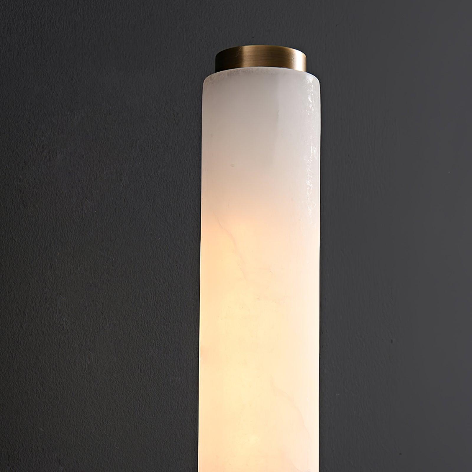 Jern Art Deco Alabaster Wall Lamp | ventumra
