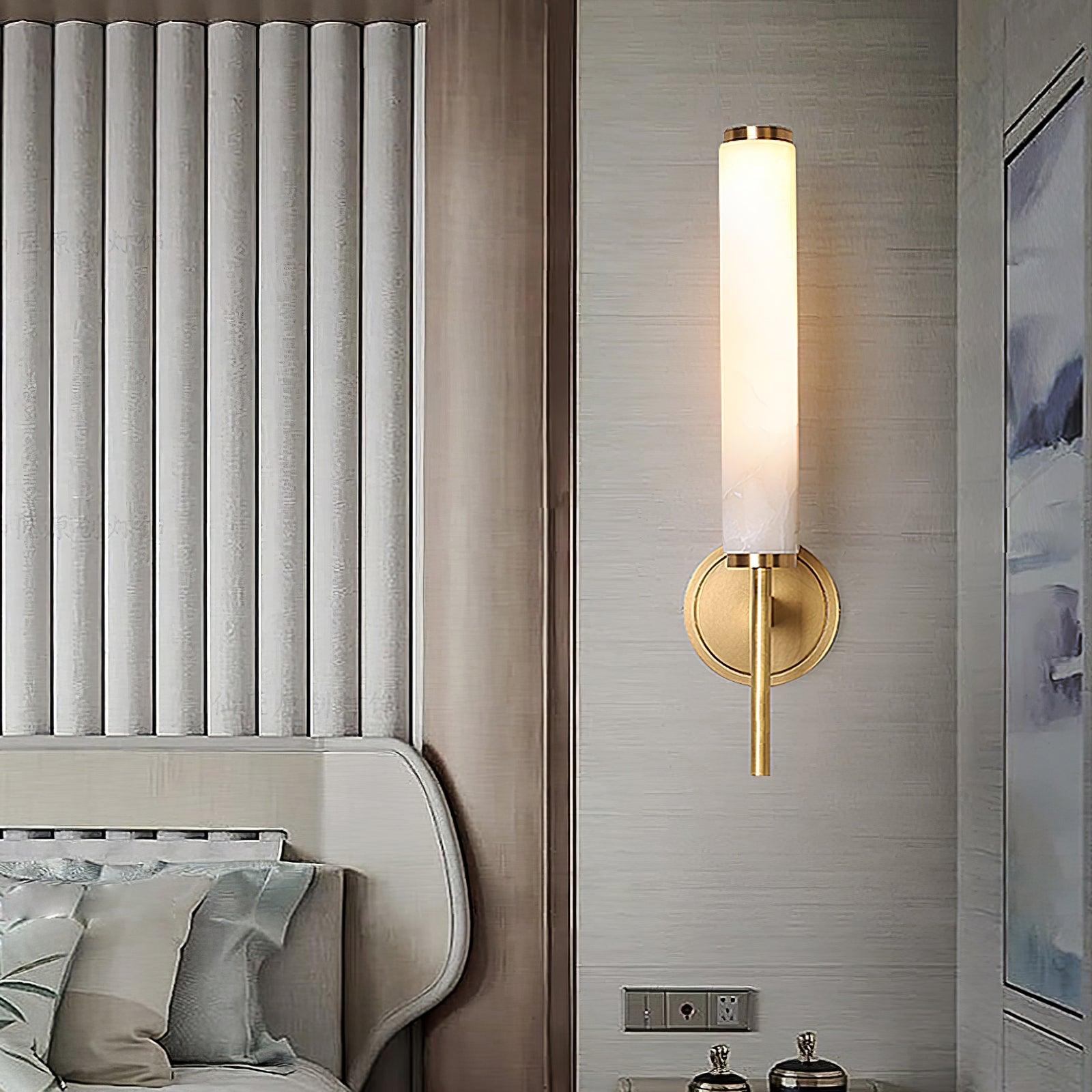Jern Art Deco Alabaster Wall Lamp | ventumra