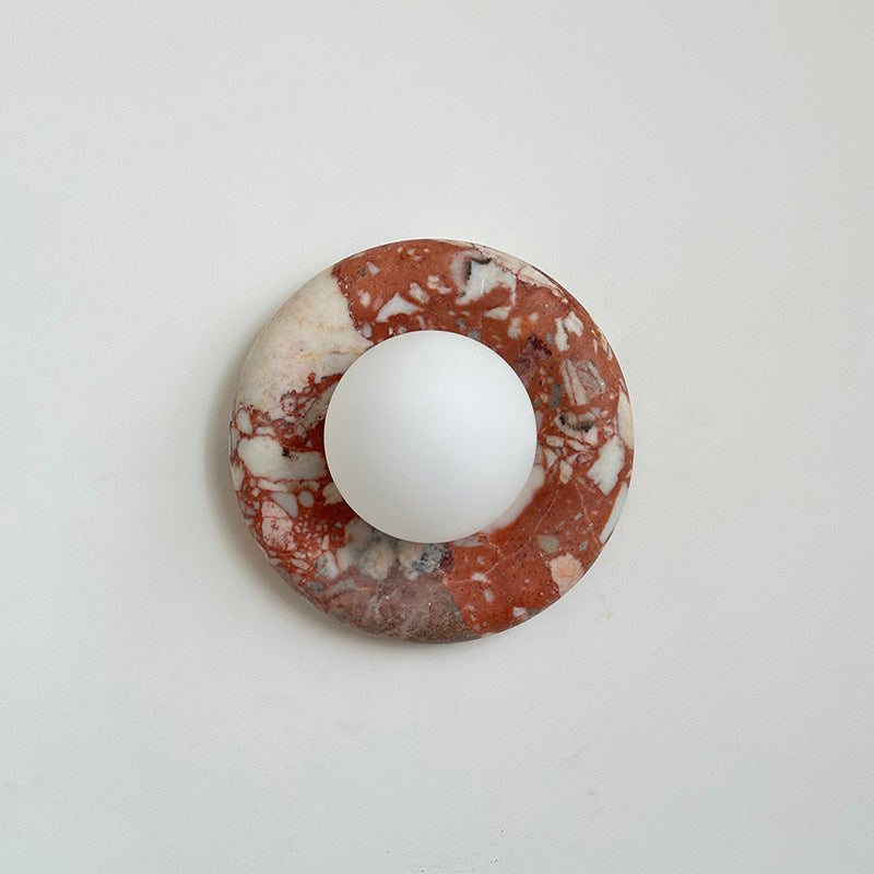 Avi Marble Indoor Wall  Sconce | ventumra