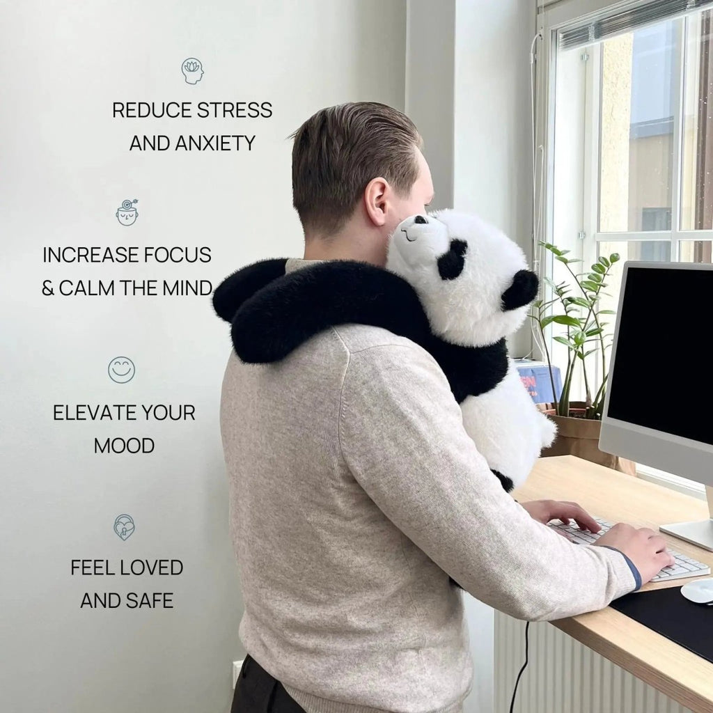 CloudCuddle ölelgethető társ — hosszú végtagú kialakítás, rendkívül puha műszőrme