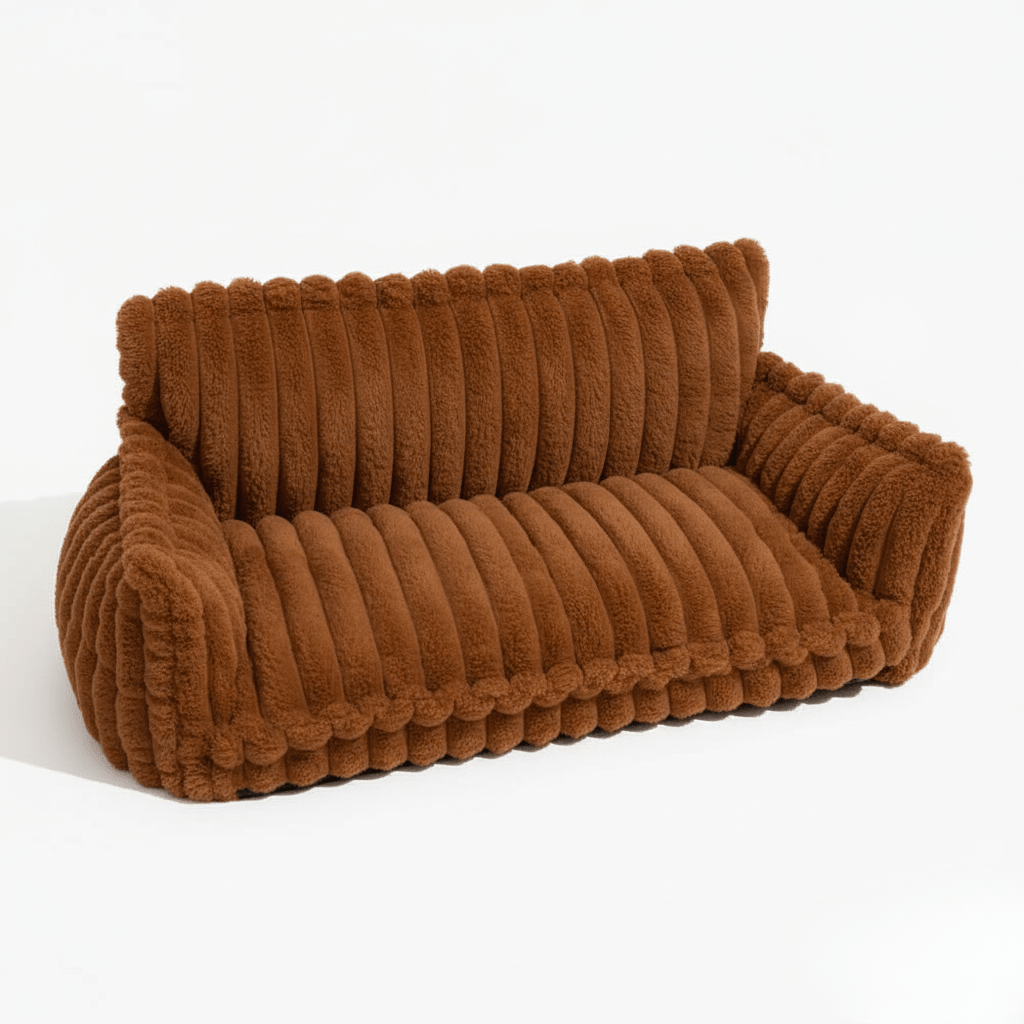Orthopädisches Hundebett von PawNest — weiches, waschbares Haustiersofa