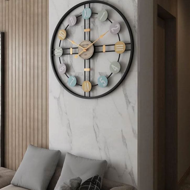 SereneTime Quiet Wall Clock — Silent Sweep Movement, Minimalist Face