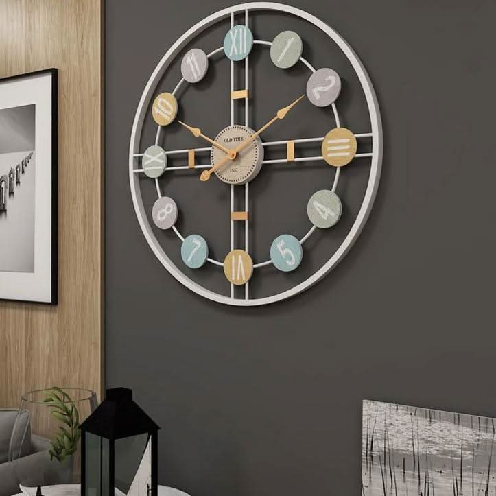 SereneTime Quiet Wall Clock — Silent Sweep Movement, Minimalist Face