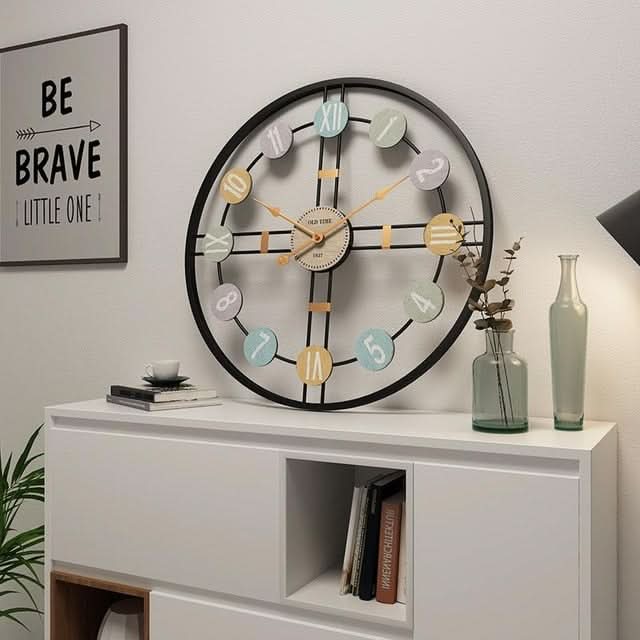 SereneTime Quiet Wall Clock — Silent Sweep Movement, Minimalist Face
