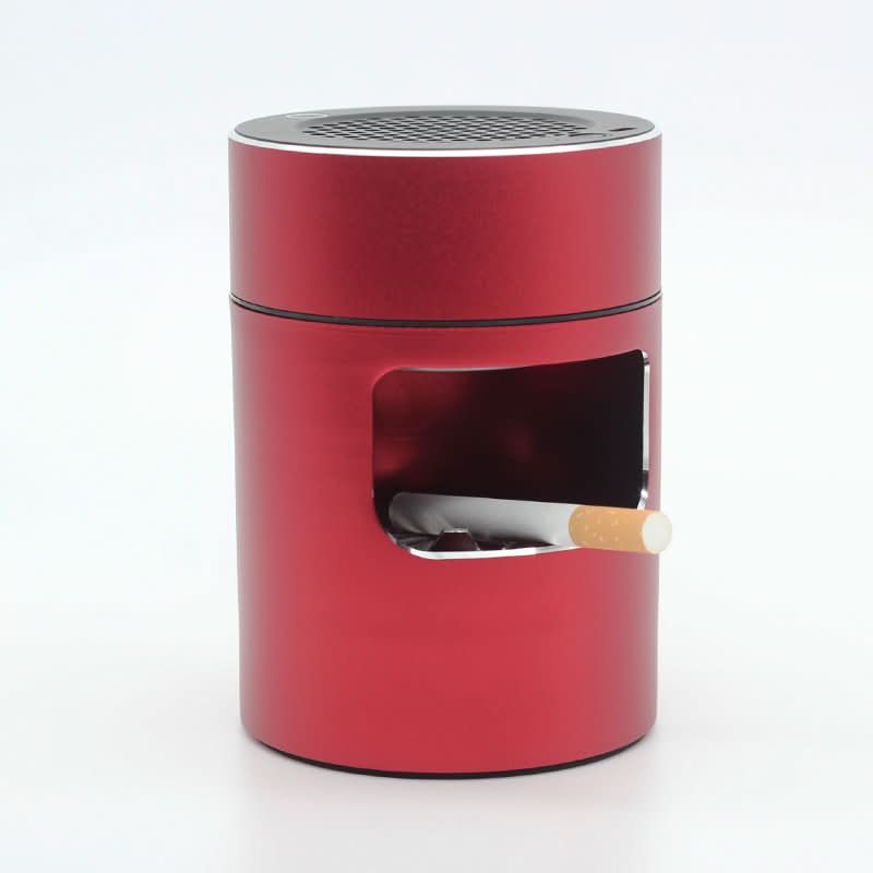 AeroPure Intelligent Ashtray — USB Air Purification System, Sealed Internal Battery
