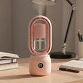 BreezeMist Bladeless Portable Fan & Humidifier — Integrated Night Light Unit