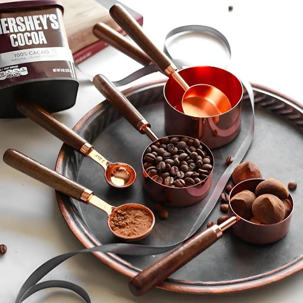 Aureline Premium-Messerset — kupferbeschichteter Edelstahl