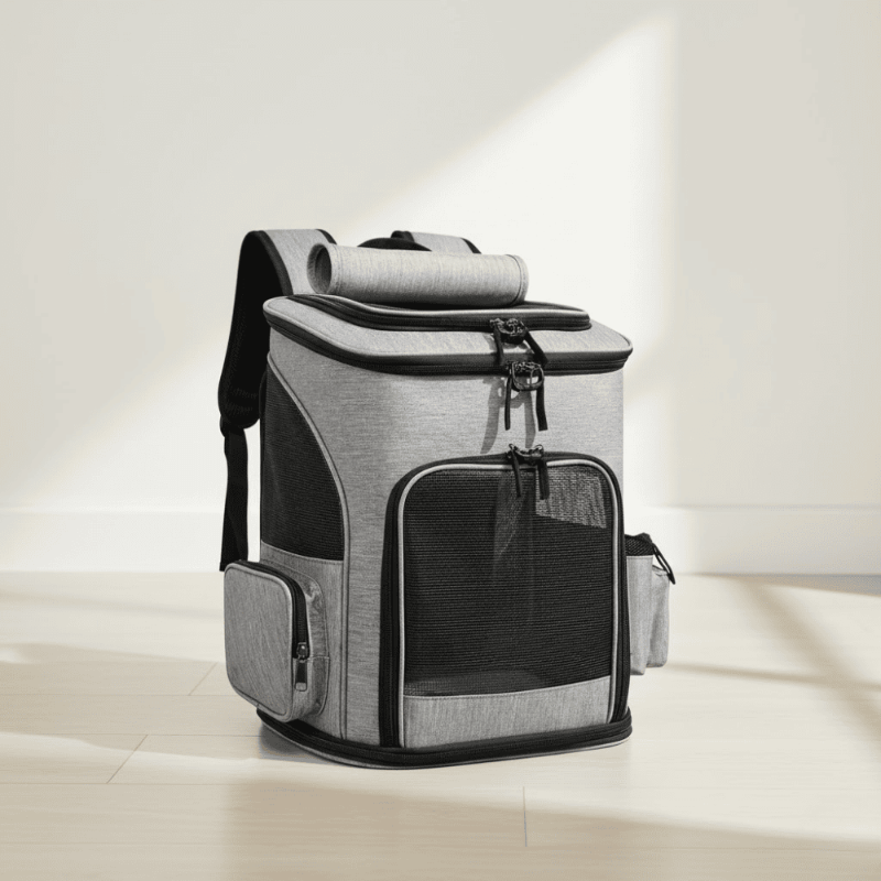 PawVista Cat Backpack — Comfortable Travel Design, Clear Viewing Window