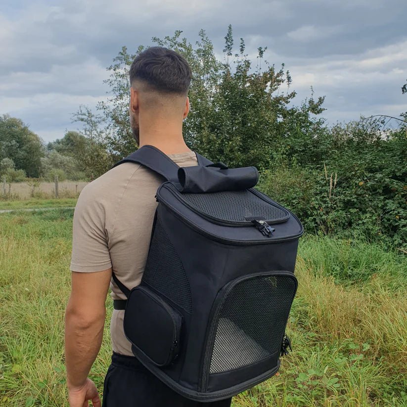 PawVista Cat Backpack — Comfortable Travel Design, Clear Viewing Window
