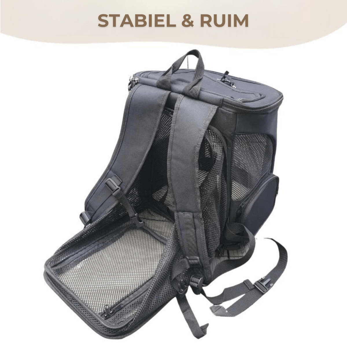 PawVista Cat Backpack — Comfortable Travel Design, Clear Viewing Window