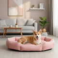 CozyHeat Deep Cushion Nest Pad — Sofa Style, Raised Edges, Supportive Warm Padding