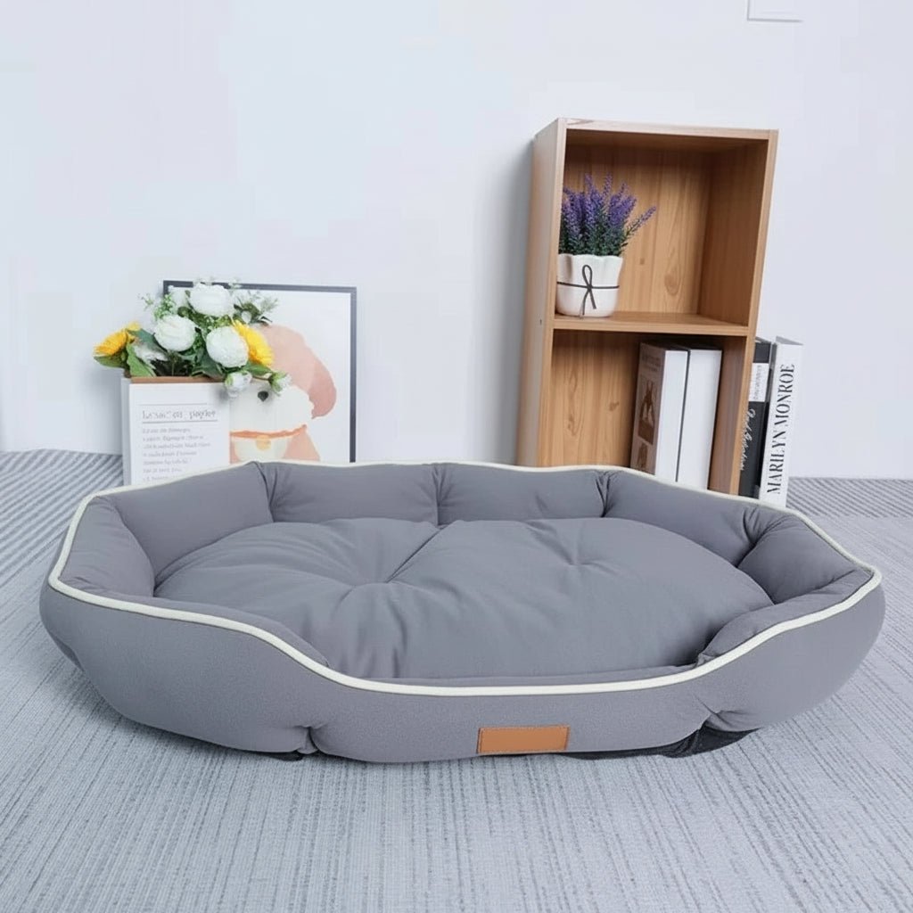 CozyHeat Deep Cushion Nest Pad — Sofa Style, Raised Edges, Supportive Warm Padding