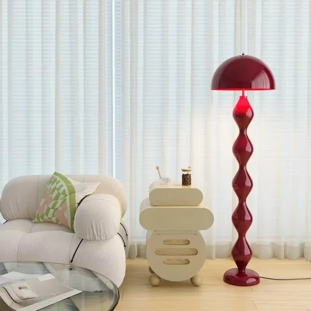 FjordLuma Nordic Glow Floor Lamp With Warm LED Ambience Lighting
