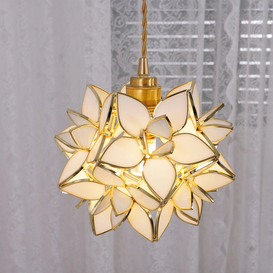 LumaShell Capiz Shell Pendant Light With Refined Elegance