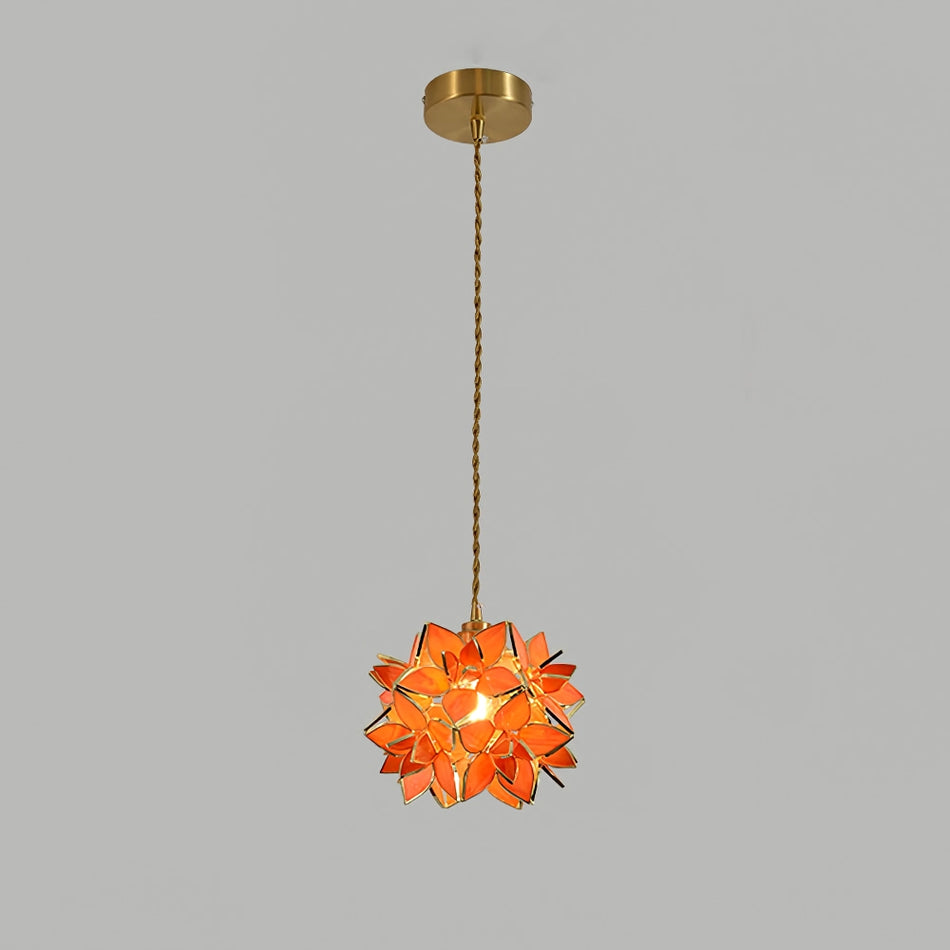 LumaShell Capiz Shell Pendant Light With Refined Elegance