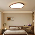 Scandinavian Wood Flush Ceiling Light | Ventumra