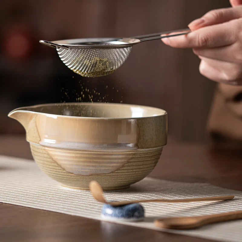 7-Piece Ceramic Matcha Set for Traditional Tea Ceremony | Ventumra