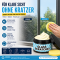 Glass Polishing Paste for Minor Scratch Removal and Shine