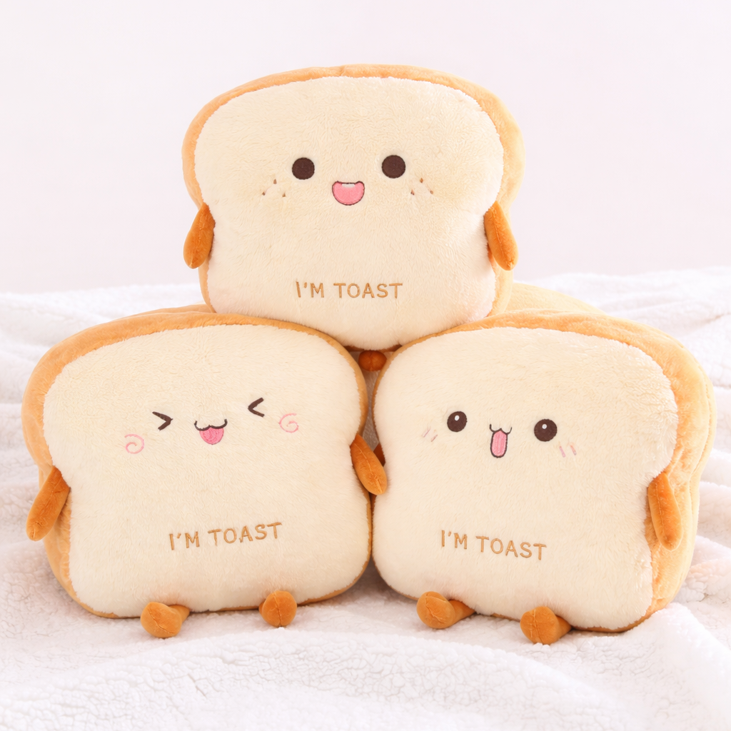 Fluffy toastbrødshåndvarmerbamser | ventumra