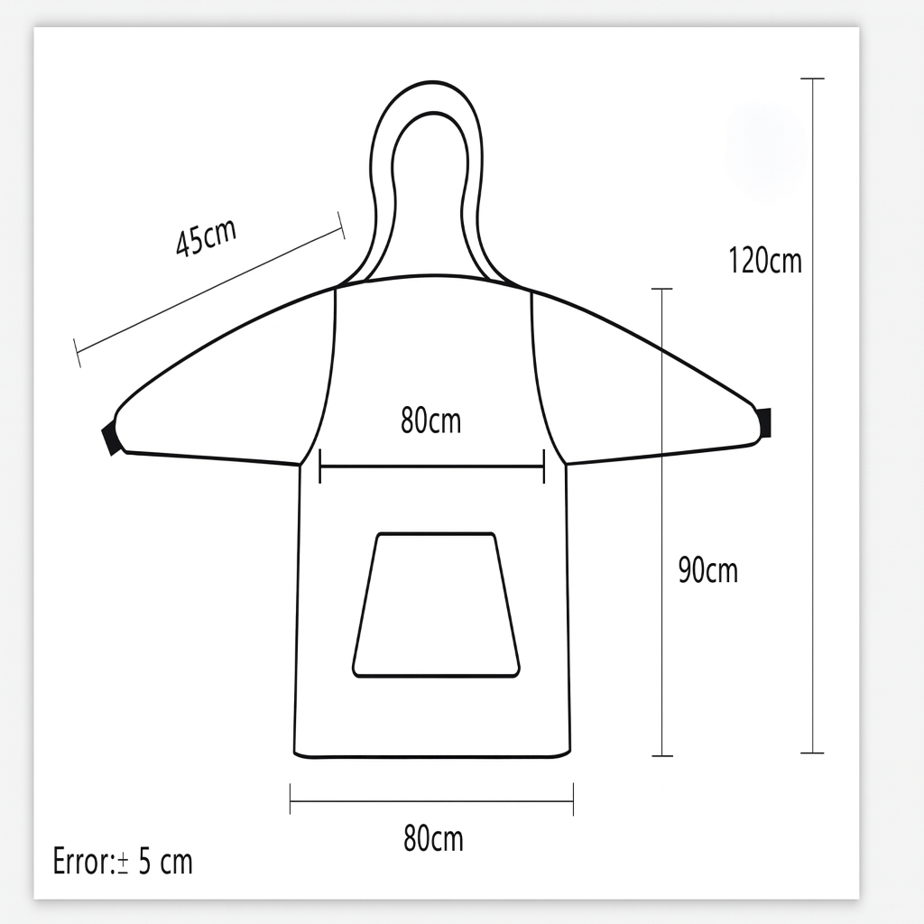 CozyNest Fleece Hoodie Blanket — Mobile Sleeping Quilt Hybrid