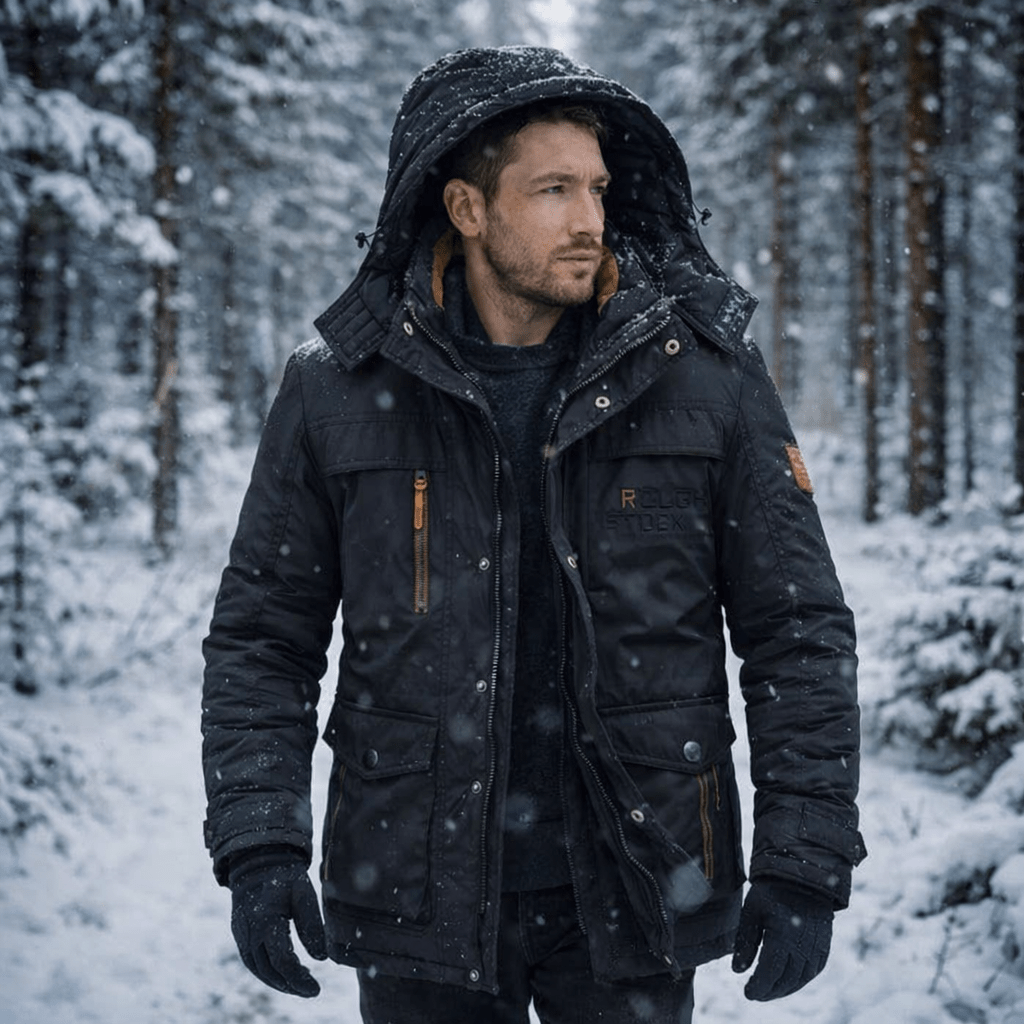 PolarGuard quiltet parka – alsidigt design i mellemlang længde