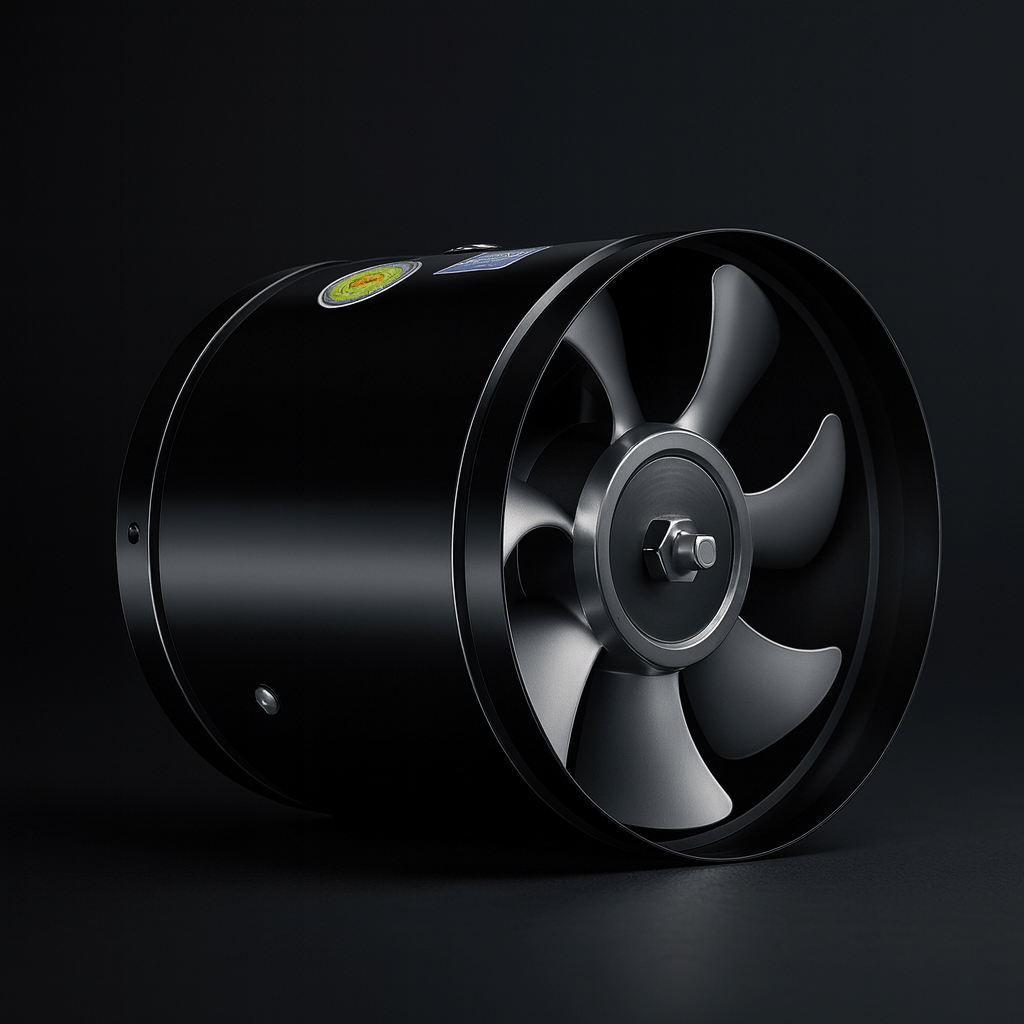 AeroFlow Powerful Compact Extractor Fan — Rapid Humidity Clearance