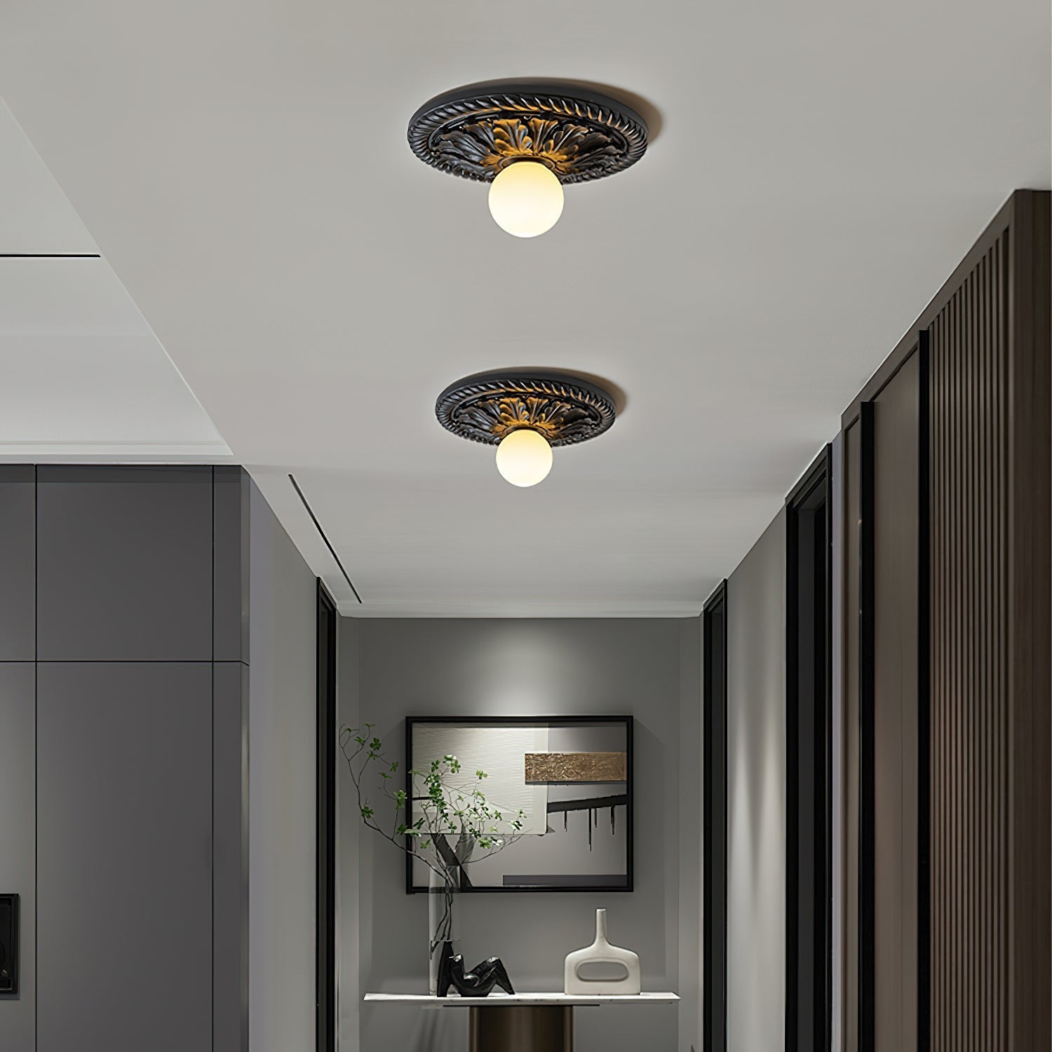 Cyrus Vintage Ceiling Light Farmhouse | ventumra