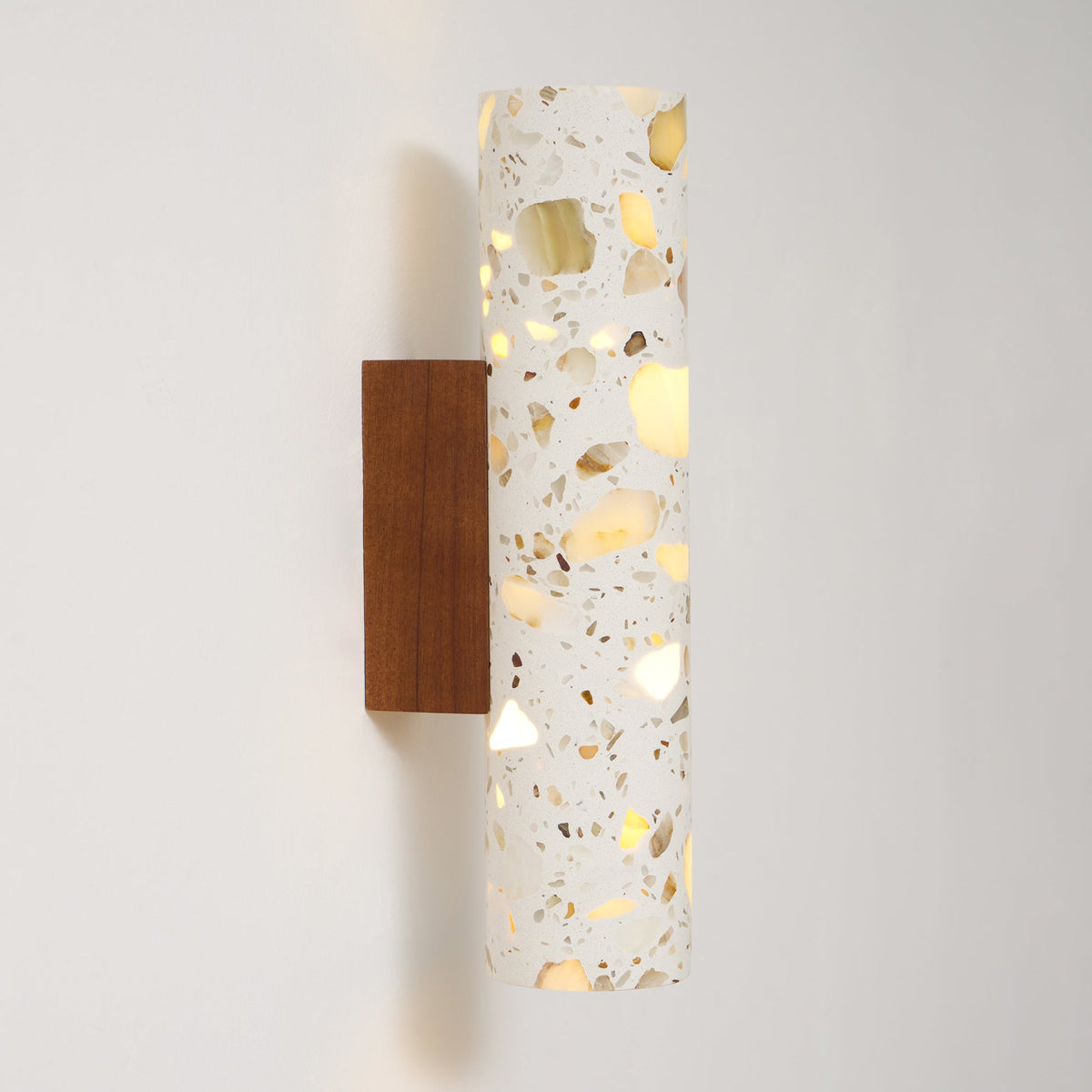 Terrazzo Cylinder -seinävalaisin | Ventumra