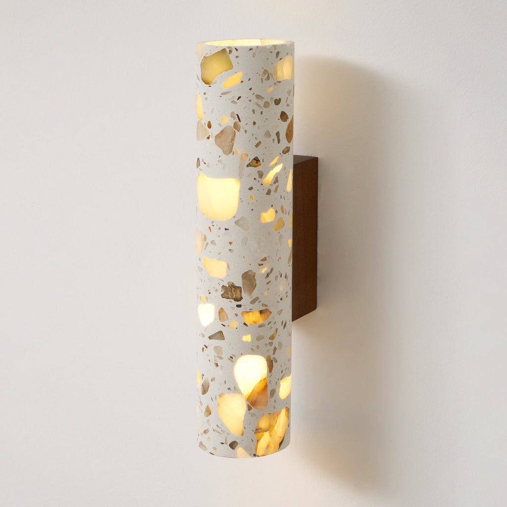 Terrazzo Cylinder -seinävalaisin | Ventumra