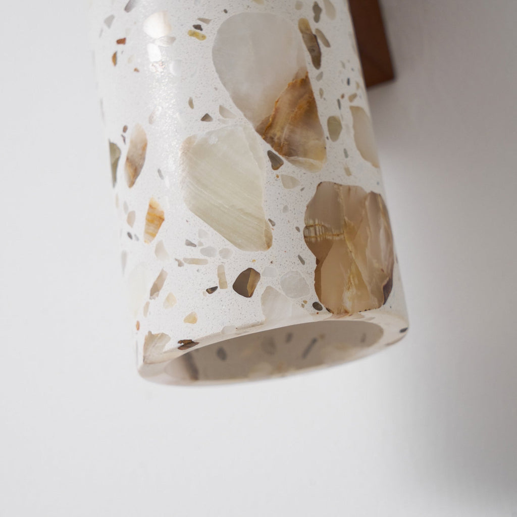 Terrazzo Cylinder -seinävalaisin | Ventumra