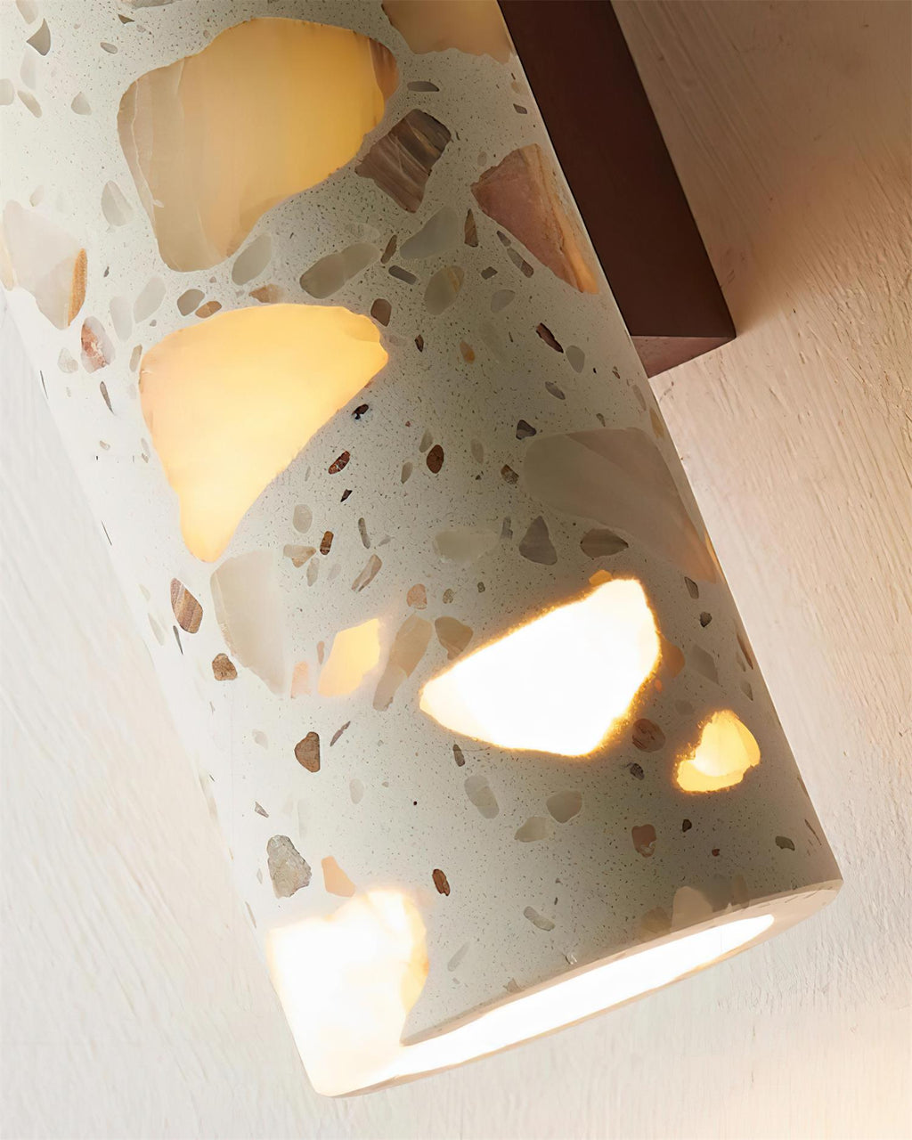 Terrazzo Cylinder -seinävalaisin | Ventumra