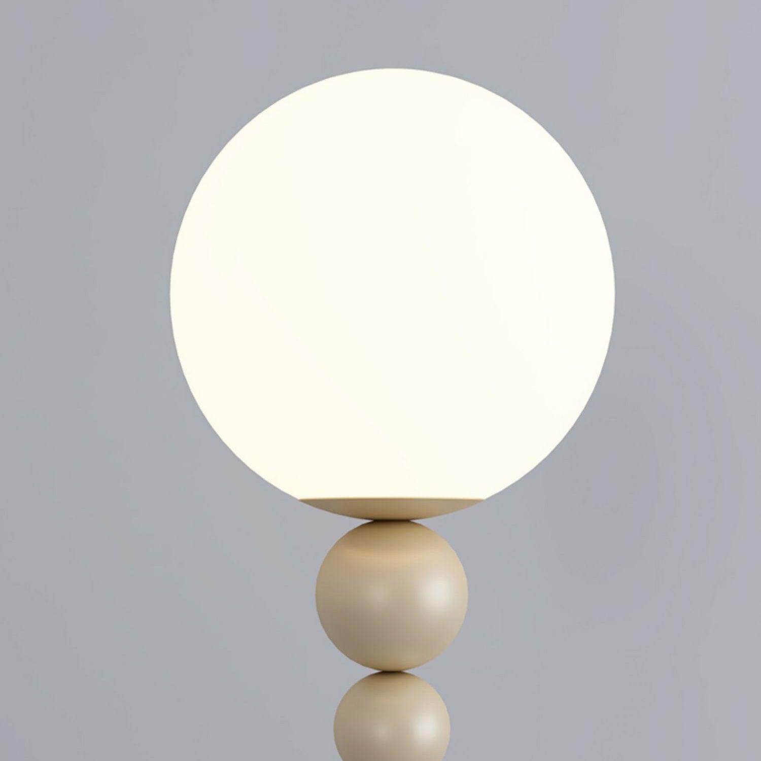 Lumara Floor Lamp in Metal and Glass with Modern Style