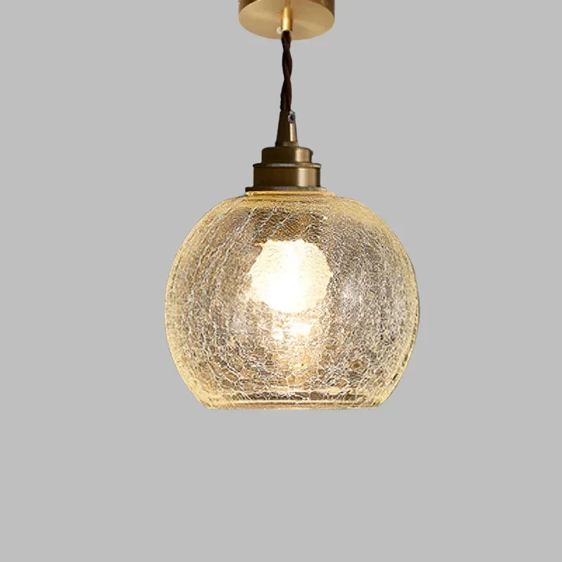 Nordic Clear Glass LED Pendant Light for Modern Interiors and Dining Areas