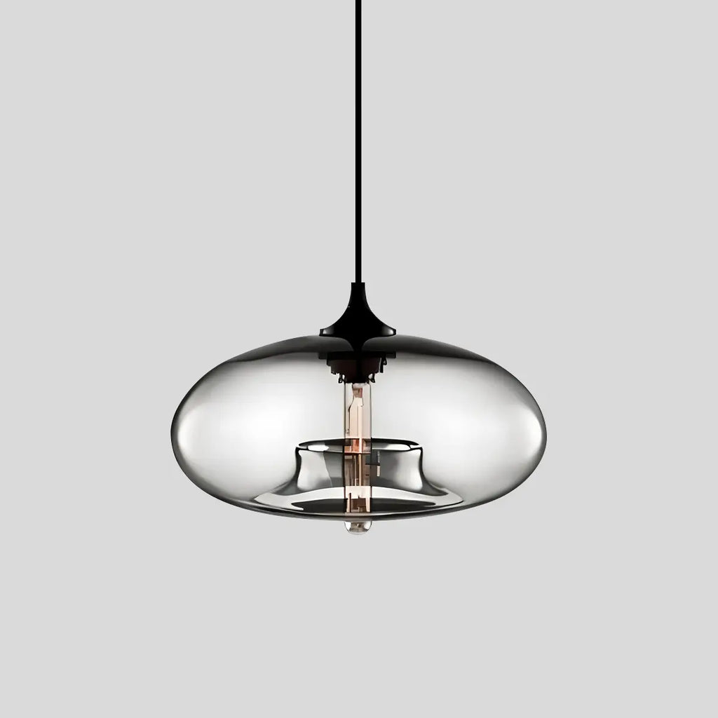 Vibrant Glass Pendant Light For Dining Room Decor | Ventumra