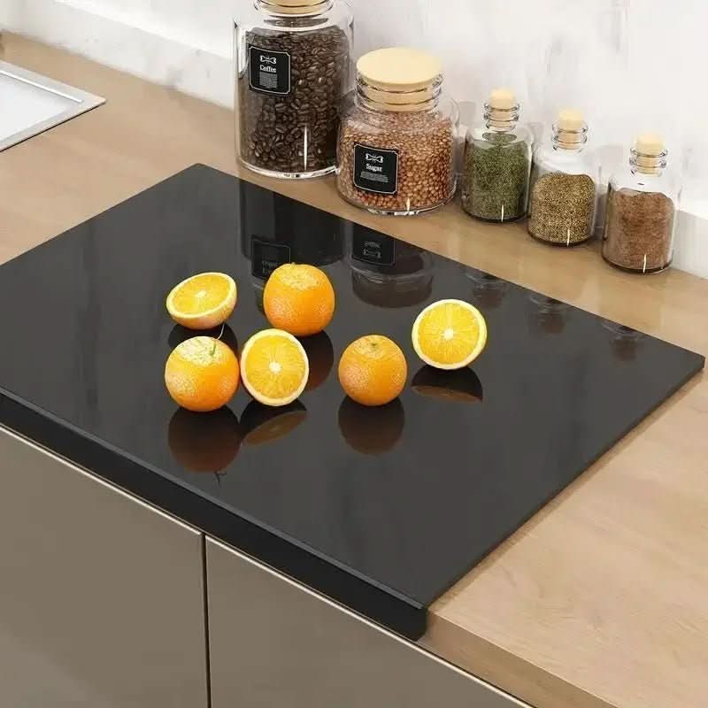 Nova Board 45x35 Cm Solid Acrylic Cutting Board — Secure Protective Lip