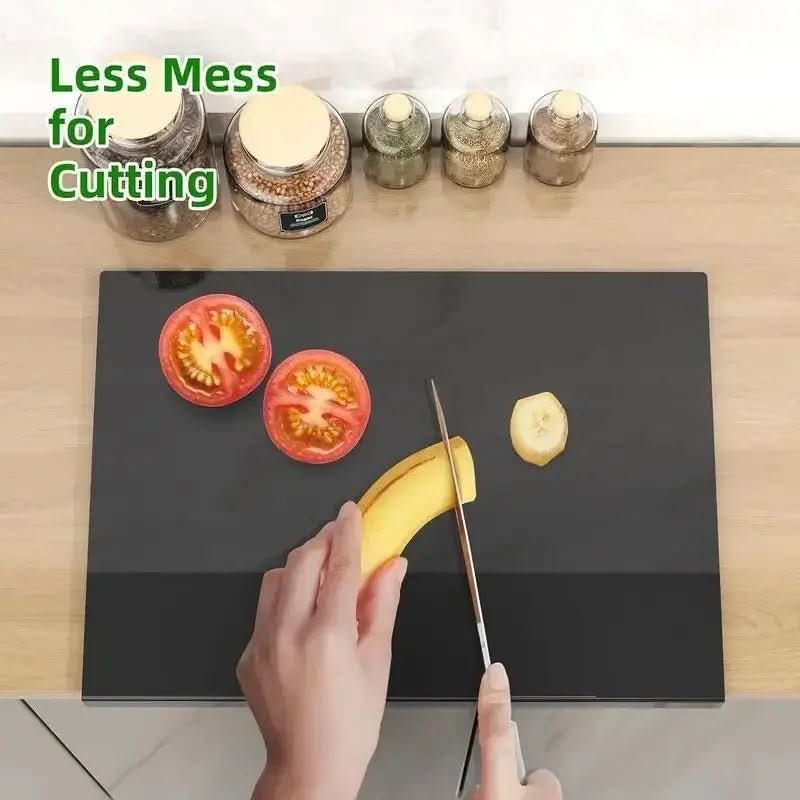 Nova Board 45x35 Cm Solid Acrylic Cutting Board — Secure Protective Lip