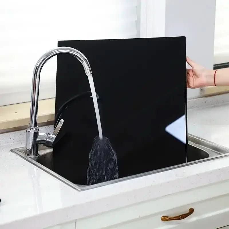 Nova Board 45x35 Cm Solid Acrylic Cutting Board — Secure Protective Lip