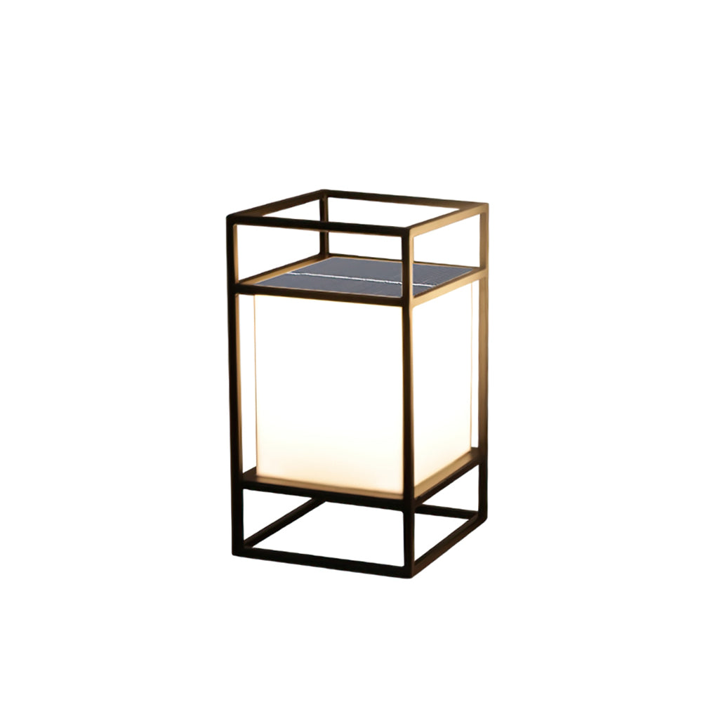 Architektoniczna lampa w formie latarni skrzynkowej | Ventumra