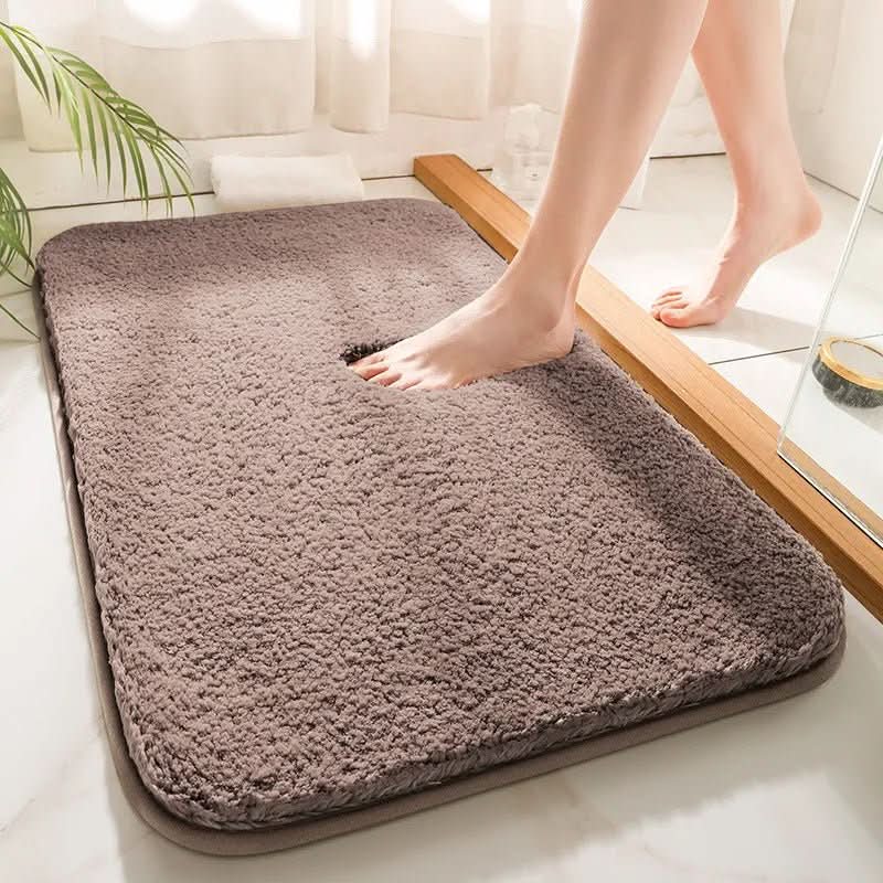 Nimbus Luxe Extra dicke Badematte – Ultrag weiche Oberfläche, rutschfeste Unterseite