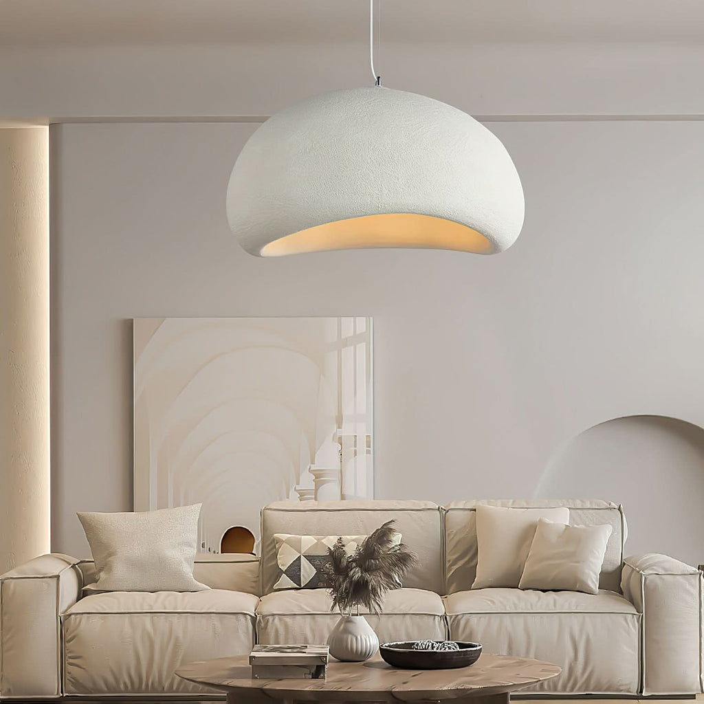 LumaNest dimbar taklampa i polystyren — justerbar belysning
