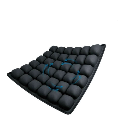 Cuscino ergonomico ad aria per seduta AeroEase — 36 camere isolate, gonfiaggio regolabile