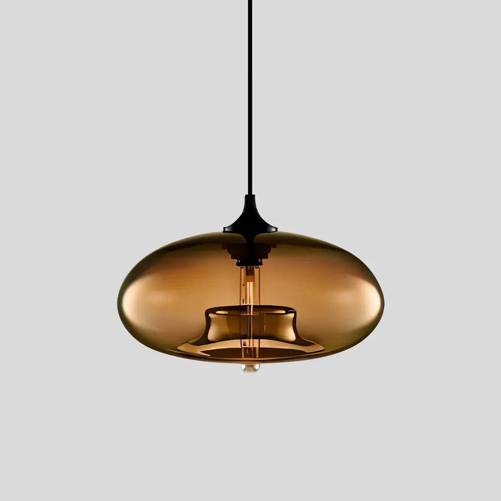 Vibrant Glass Pendant Light For Dining Room Decor | Ventumra