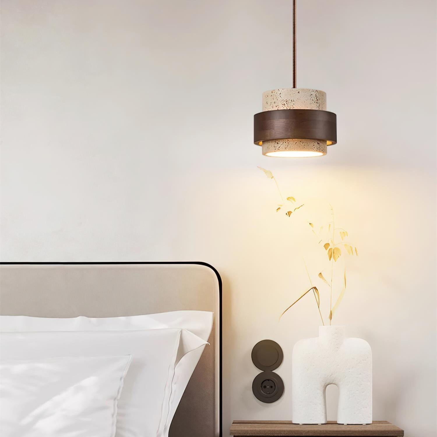 Ritta Pendant Light Travertine | ventumra